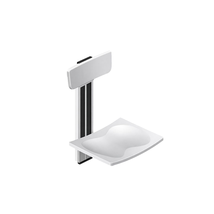 Wall-Mounted Shower Seat